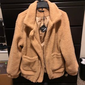 NWT Teddy Coat